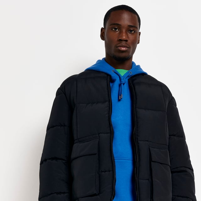 River island jacket black Clearance