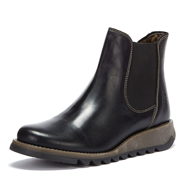The Salv boots are from the Fly London womens collection.