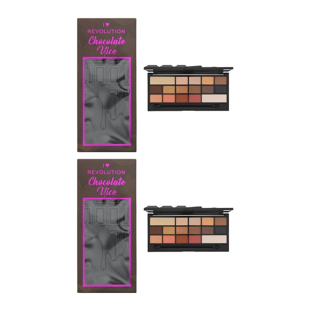 Revolution eye Shadow Palettes are vibrant, colourful and highly pigmented. Fantastic for your everyday makeup routine to transform looks. You will be spoilt for choice with this Cruelty Free and Vegan palette. 
How to Use Simply use the Makeup Revolution Create Fluffy Eye Brush R2 to apply the product onto your eyelids. Revolution also recommends as a top tip to use a pigment base to prevent fall out to amplify the pigment.