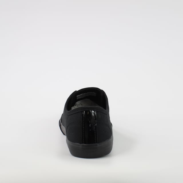 Champion Huntington Kinder schwarze Plimsolls