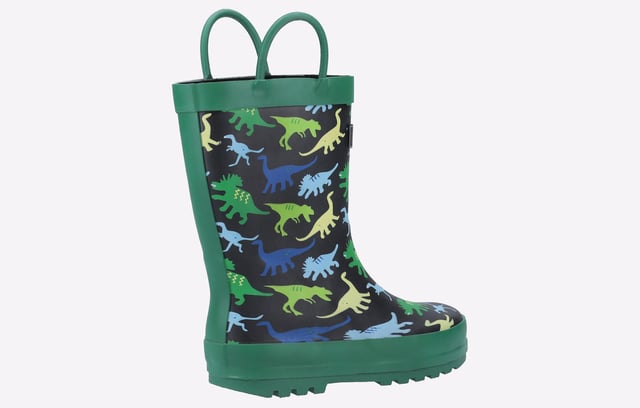 Geïnspireerd door de modderige herfstpaden komt deze speelse kinderlaars zonder veters. Een speelse stijl met gebruikersvriendelijke draaghendels. Ideaal om mee te nemen wanneer het weer verandert.