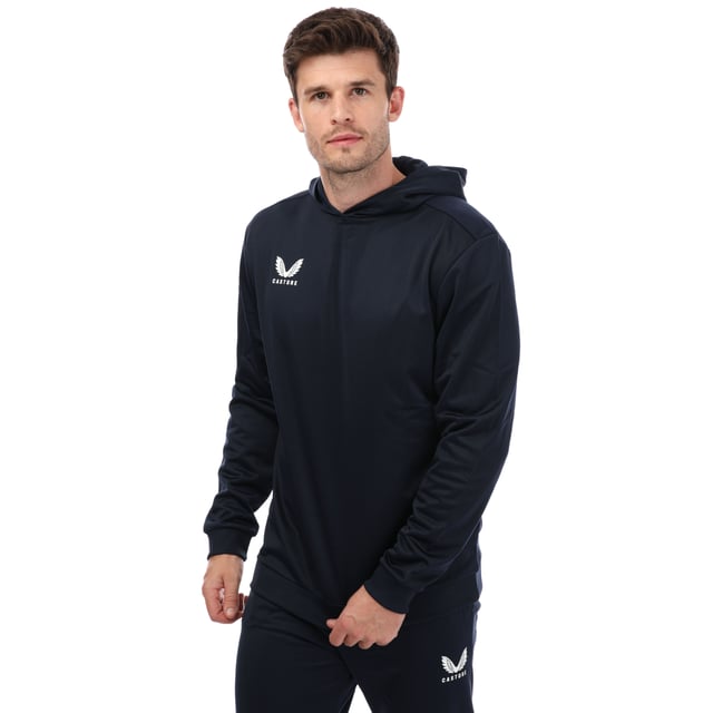 Men's Castore Logo Hoody in Navy