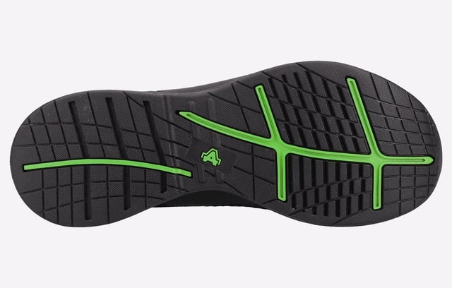 The AS610 Ivy is a women's safety shoe with a 100% recycled woven mesh upper. Its safety features include a steel toe cap and an anti-penetration non-metallic midsole.
- Recycled Breathable, Abrasion Resistant Woven Upper Sewn with Recycled Threads- Recycled Soft Touch/Stretchy Lycra Lining- Low Sew Upper (Minimal Seams)- Pull on Recycled Nylon Webbing Loop at the back- Heat Bonded TPU Toe & Heel Guard- Recycled Mesh Lined Removable PU Footbed- Dual Density Phylon Midsole Enhances Comfort and Reduces Fatigue- 10% Recycled Rubber in Outsole- Non-Marking Outsole- Oil Resistant Outsole