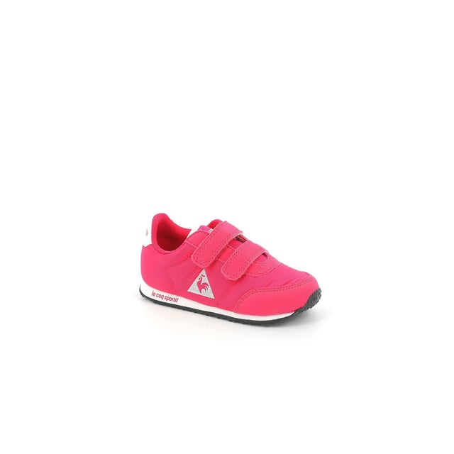 Le Coq Sportif Racerone INF Strap Up Pink Synthetic Kids Trainers 1810409
