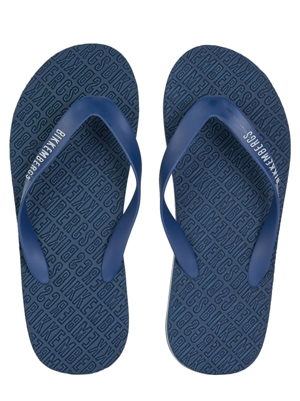 100% PVC; la sandalia de Bikkemberg; Modelo: VBKB04881 2080; Mano de obra de alta calidad; Separador de dedos con el logo de Bikkemberg en la correa; Detalles del logotipo de Bikkemberg