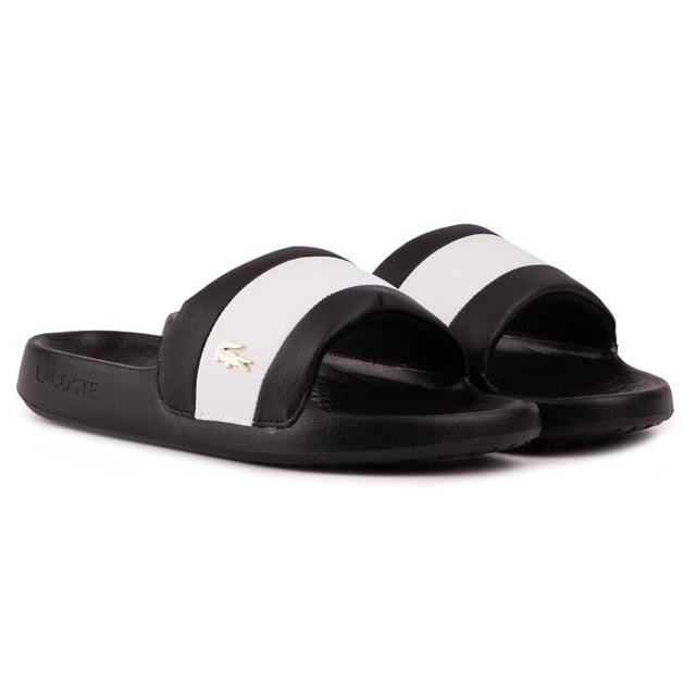 Lacoste croc flip flops deals