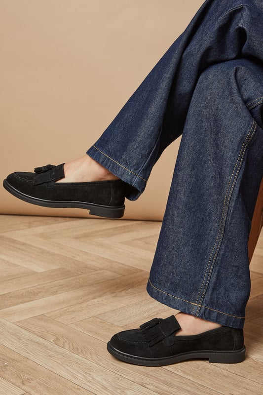 Leather Brighton Tassel Loafer