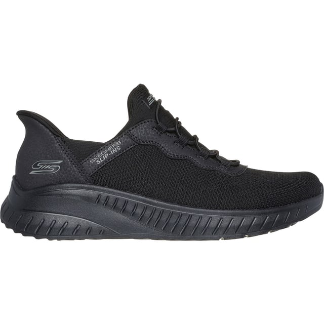 BOBS Sport Squad Chaos Shoe Step into athletic style and comfort wearing Skechers Hands Free Slip-ins: Skechers Bobs Sport Squad Chaos - Daily Inspiration. Designed with our Exclusive Heel Pillow, this fashion style features a cushioned Skechers Memory Foam insole.
