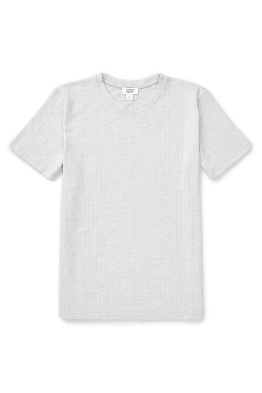 Slim Fit Blue Short Sleeve Stripe T-shirt