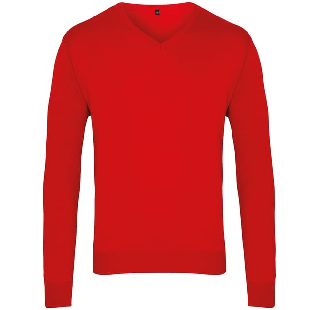 Mens long sleeve V neck sweater. Soft feel/Cotton rich yarn. Ideal for wearing with or without a tie. Fine gauge knit. Contemporary styling. Set in sleeves. 40°C Domestic wash. . Size Chest to fit XXS - 33”, XS - 35”, S - 37”, M - 39”, L - 41”, XL - 43”, 2XL - 45”, 3XL - 47”, 4XL - 49”. Fabric: 55% Cotton 45% Acrylic Weight: 12 Gauge Knit