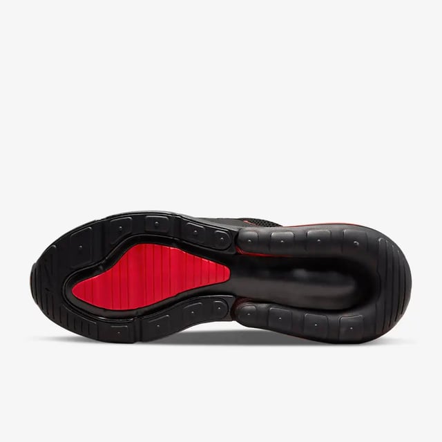 Nike Air Max 270 Trainers Black White University Red