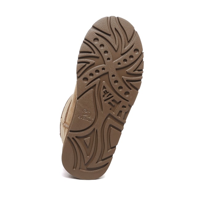 If you're into added height and support, the Dusky Boots are ideal. They pair effortlessly with a coordinating tracksuit, making them great for indoor lounging or quick trips out. Combining comfort and style flawlessly, these boots are essential for chilly seasons.

Product No. EAU3016

Description:
- Cow Suede Upper
Sheepskin Wool Lining
EVA Sole