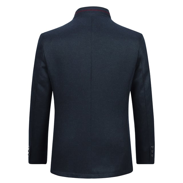 [Materialpflege]

HERVORRAGENDES MATERIAL ¨C Wolle 26 % Polyester 51 % Viskose 8 % Baumwolle 15 %. Weicher und bequemer Stoff; mit glatten Linien f¨¹r einen schlanken und taillierten Look.

PFLEGEHINWEISE ¨C Chemische Reinigung wird empfohlen; Handw?sche ist m?glich, jedoch mit kaltem Wasser.

VIELSEITIGER ANLASS ¨C ¨¹bergangsjacke: Perfekt zum Tragen im Herbst und Winter

ANL?SSE: Geeignet f¨¹r jeden Anlass, z. B. Freizeit, Gesch?ft, B¨¹ro, Arbeit, Urlaub, im Freien. Jahreszeiten: Geeignet f¨¹r Winter und Herbst.

[Paket]

1 * Mantel
