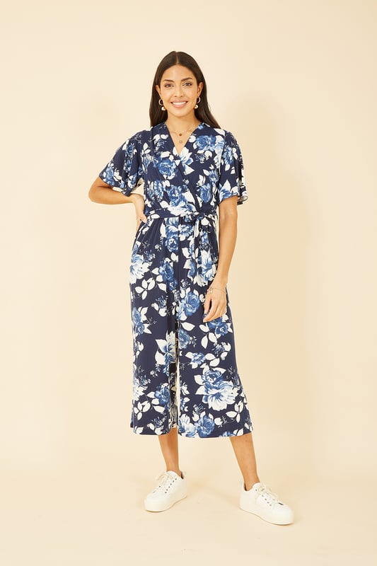 Kimono sleeve culotte jumpsuit discount