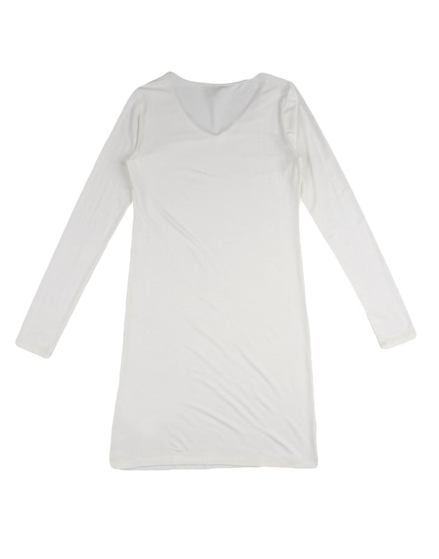 jersey, logo, basic solid colour, round collar, long sleeves, no pockets, wash at 30� c, dry cleanable, iron at 110� c max, do not bleach, do not tumble dry, stretch