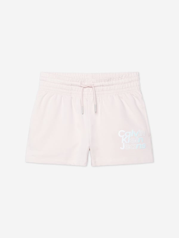 Introducing the Girls Gradient Hero Logo Shorts by Calvin Klein Jeans, an essential addition to your little girl's fashion repertoire. This pink creation isn't just a pair of shorts, it‚ a fashion statement. Key features include: Chic Design: The tasteful gradient hero logo design adds a pop of fun to these shorts, making them distinct and unforgettable. Supreme Comfort: Crafted from premium fabric, these shorts ensure your princess is comfortable and unfettered in her daily adventures. Make a Style Statement: Upgrade your girl's wardrobe with these stylish pink shorts from a renowned designer brand - Calvin Klein. Shop now and let her flaunt her fashion-forward attire with confidence.