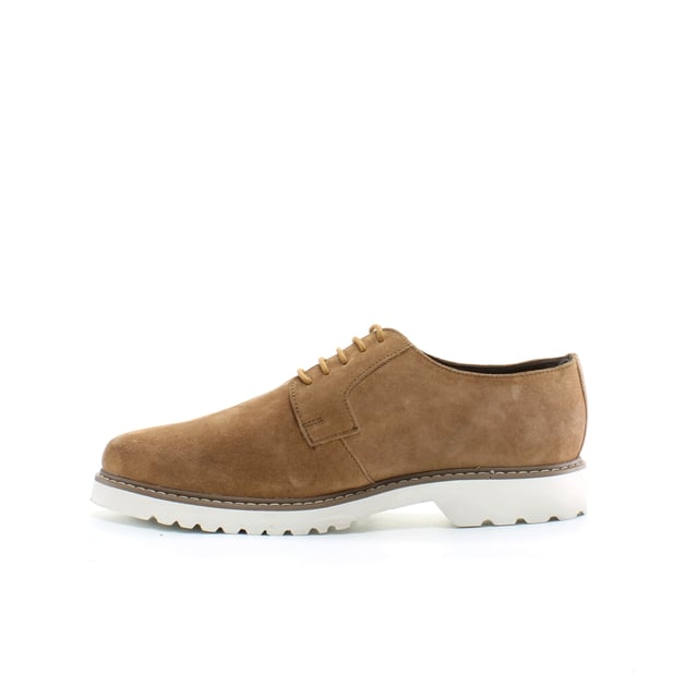 Ben Sherman Marcus Lace-Up Beige Suede Leather Mens Shoes BEN3211 019