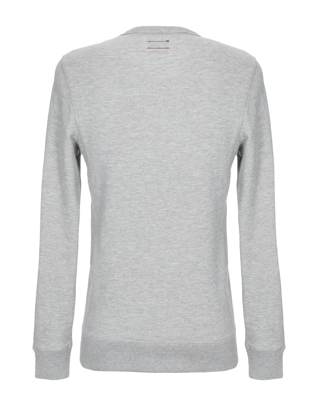 logo, print, solid colour, round collar, long sleeves, no pockets