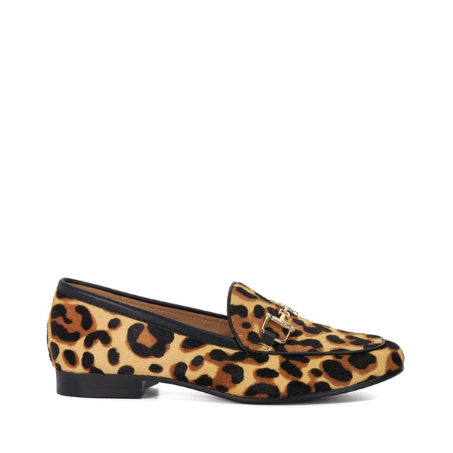 Dune Ladies Glair - Leather Snaffle Trim Loafers The timeless loafer is a Dune London signature. Meticulously crafted from premium leather, this traditional loafer profile features an elongated almond toe for a sleek silhouette. Finished with our signature interlocking DD snaffle, Glair is the perfect pairing with tailoring and will transcend seasons.