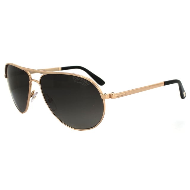 tom ford rose gold aviators