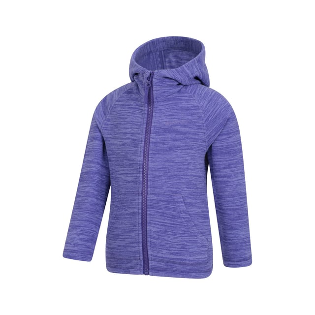 Fabric: Microfleece, Soft Touch. Design: Logo, Melange. Hood Features: Grown On Hood. Fabric Technology: Lightweight. Neckline: Hooded. Sleeve-Type: Long-Sleeved. Pockets: 2 Front Pockets. Fastening: Front Zip.
