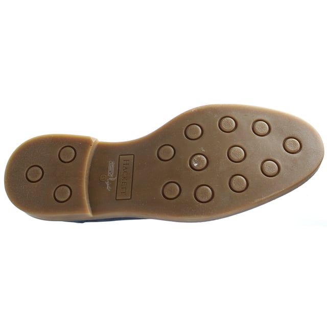 Zapatillas de hombre de cuero suave enmascarado de Hackett Chino HMS20904 595