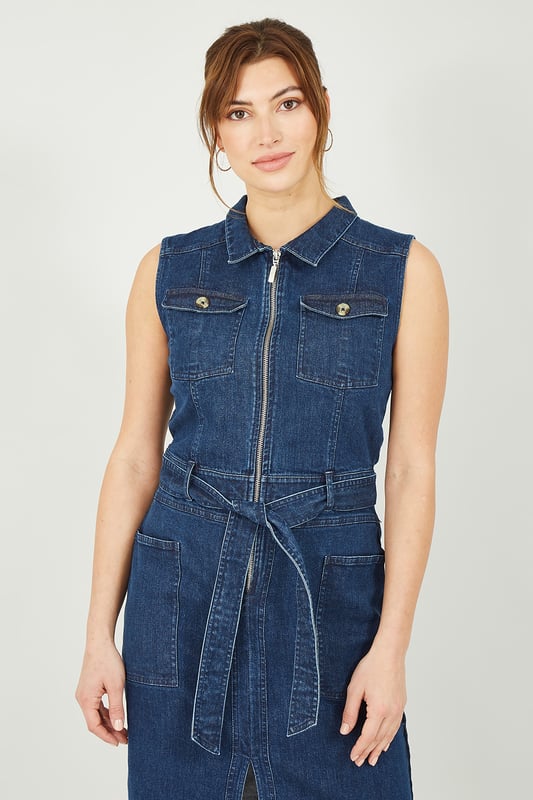 Yumi denim dress discount