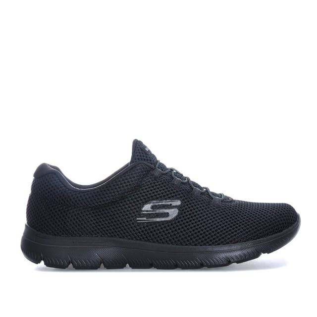 Women s Skechers Summits Quick Lapse Trainers In Black