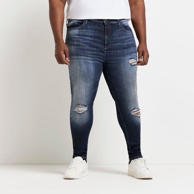 Mens big and tall hotsell skinny jeans