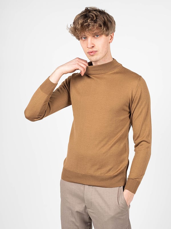 Modellkod: 83476 | Maglia Lupetto Calato Lana, Stil: normal passform