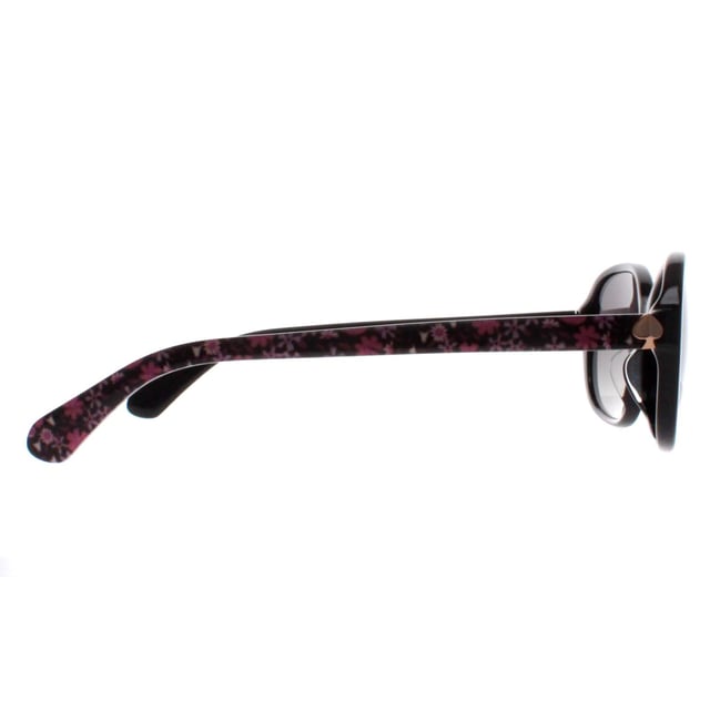 Las gafas de sol Kate Spade Buttefly Womens Black Grey Gradient Polarized Izabella/G/S cuentan con una distintiva montura butterfy fabricada en acetato de primera calidad, que ofrece durabilidad y un ajuste cómodo y ligero. Las lentes degradadas proporcionan una excelente protección UV, garantizando que tus ojos estén protegidos de los rayos dañinos a la vez que añaden un toque chic a tu look.