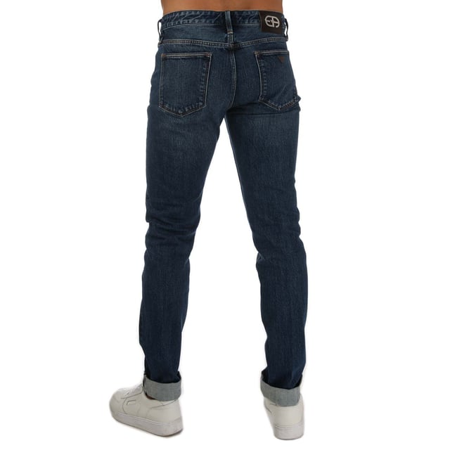 Men's Armani J75 Slim Fit Jeans in Denim