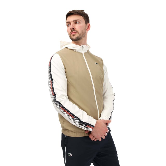 Men s Lacoste Tennis Regular Fit Jogger Set in Brown