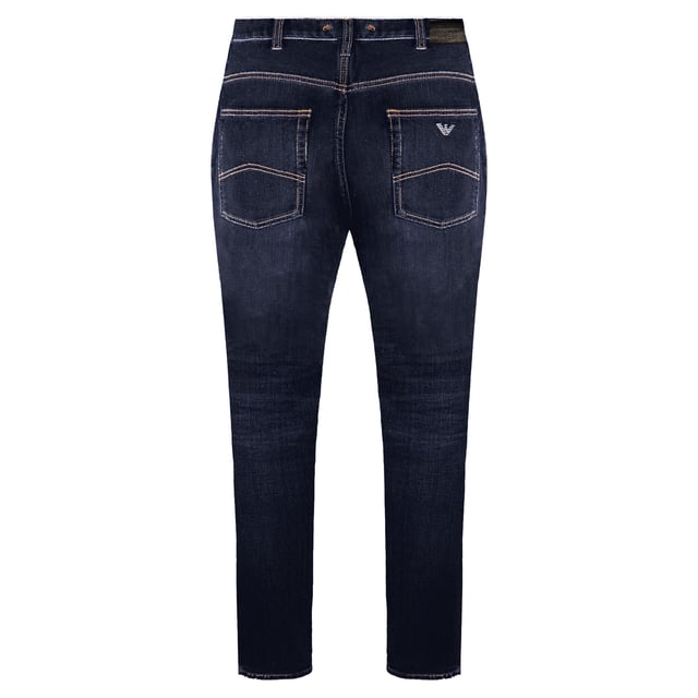 Emporio Armani Mens Regular Fit Navy Jeans 6Z1J01 1D0NZ 0941
