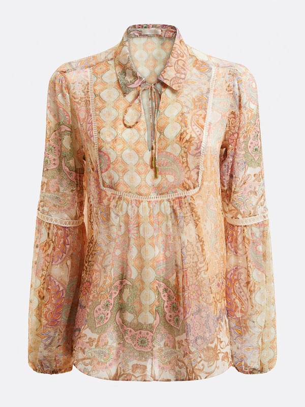 Synthetic fabric blouse
V Neck
Long Sleeves
Relaxed fit
Drawstring fastening
Total length: 65 cm / 25.59 inch
Sleeve length: 66 cm / 25.98 inch