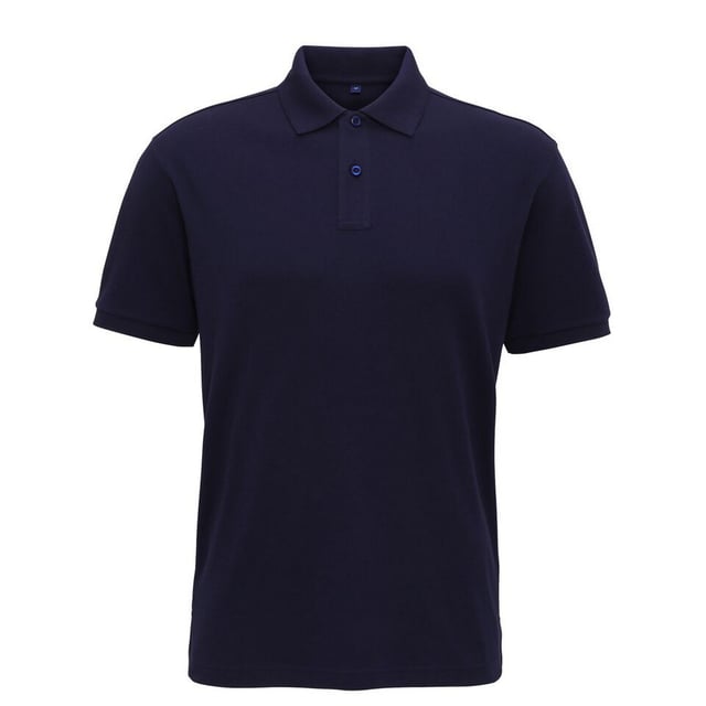 Classic fit polo. 2-button placket. Short sleeves. Side vents. Knitted collar and cuffs. S - 37in, M - 40in, L - 42in, XL - 44in, 2XL - 47in, 3XL - 49in. 60% Cotton, 40% Polyester. Machine washable.