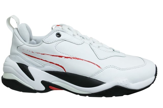 Puma Thunder BW Mens White Trainer