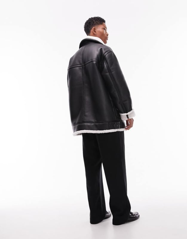 Topman aviator jacket hotsell
