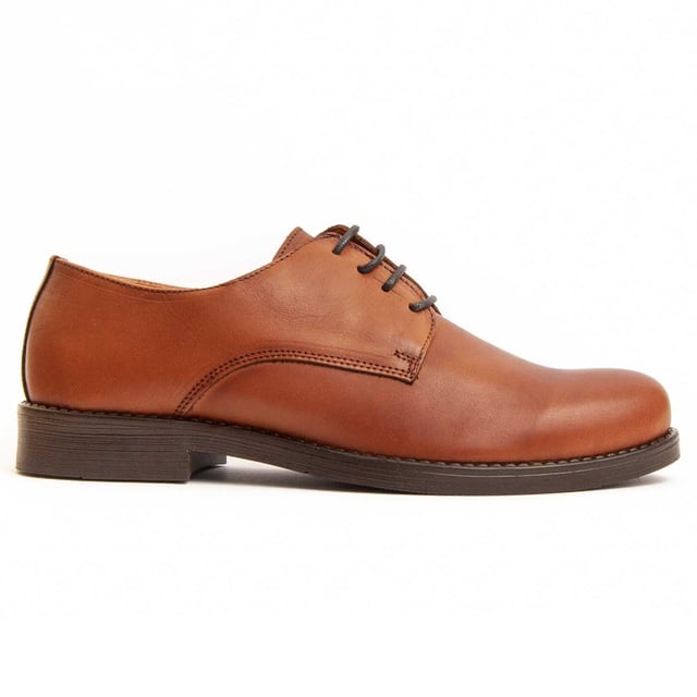 Hecho en España. Garantía Purapiel, 10 años de garantía. Zapato de cordones clásico para hombre. Fabricado en cuero 100% natural libre de Cromo VI. Materiales de máxima calidad. Suela de goma antideslizante. Plantilla acolchada. Fabricado por otras marca para nuestra marca.