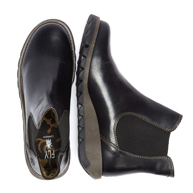 The Salv boots are from the Fly London womens collection.