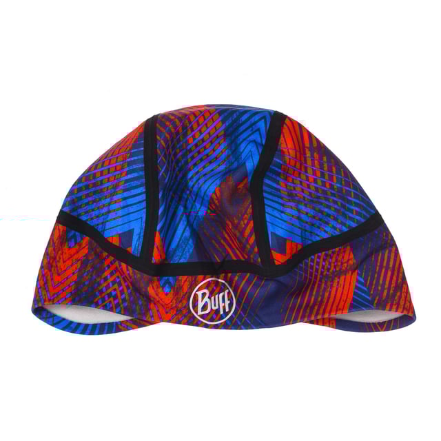 Buff Thermal Running Hat.
 Color Blue-red
 Casual hat, versatile and adaptable to all your needs.
 Ideal complement to protect from the cold.
 Light and flexible.
 Reflective logo.
 BUFF design.

 Composition: 100% Polyester.

 Measurements: 27 x 19 cm.

 Handwash.
 Do not use bleach.
 Use iron at maximum temperature 110º.
 Measures: 27 x 19 cm.
 Composition: 100% polyester.
 Care:
Handwash.
 Do not use bleach.
 Use iron at maximum temperature 110º.