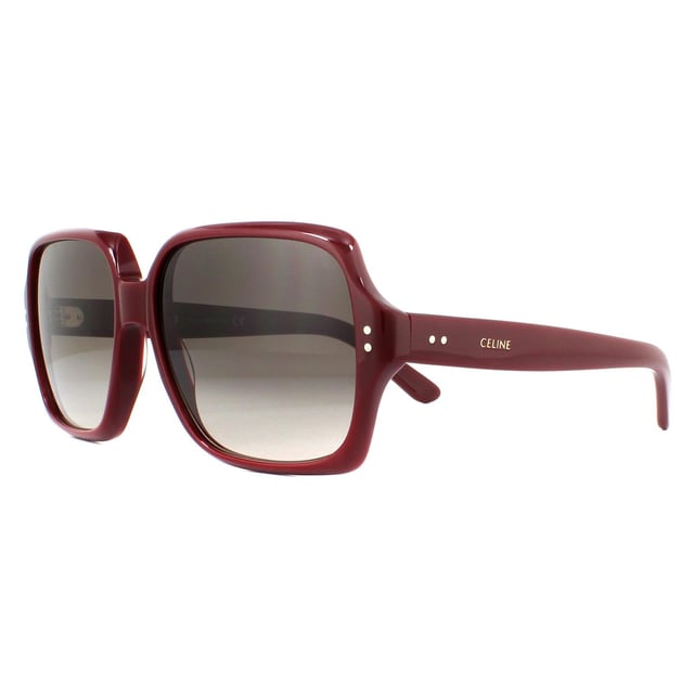 Celine burgundy hot sale sunglasses