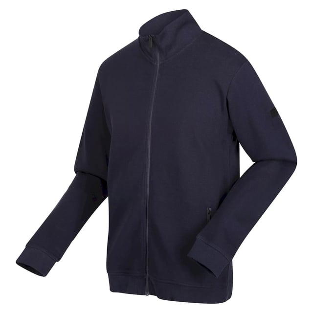 Regatta Mens Felton Sustainable Full Zip Fleece Jacket Navy