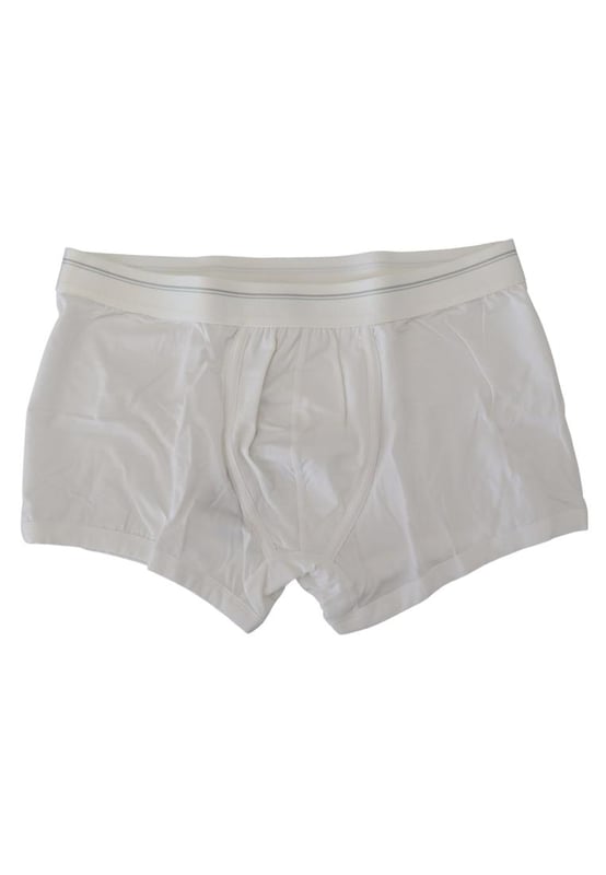 Absolutely stunning 100% Authentic exclusive brand new Dolce & Gabbana Underwear boxer shorts
  Elastic waistband for a comfortable fit
  Crafted with superior quality cotton blend fabric
  Model: Boxer
  Colour: White
  Logo details
  Made in Italy
  Material: 46% Cotton 46% Modal 8% Elastane
