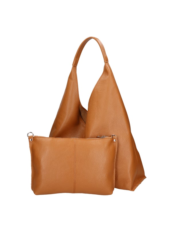 Bolso tote de hombro para mujer con bolso de mano interno con bandolera extraíble. Producto artesanal italiano en cuero genuino y paja. Hecho en Italia. Producto artesanal italiano. Hecho en Italia