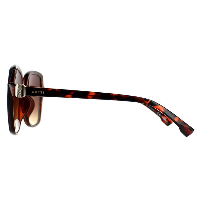 Las gafas de sol Guess Square Womens Dark Havana Brown Gradient GF0425 son una moderna montura cuadrada realzada por la marca Guess, que aporta un toque atrevido a la vez que sofisticado. Fabricadas con materiales de primera calidad, no sólo ofrecen un estilo incomparable, sino también durabilidad y comodidad. Protege tus ojos de los rayos daÃ±inos con lentes de protecciÃ³n UV sin comprometer la claridad ni la visiÃ³n. Ya sea para un paseo tranquilo o para una aventura urbana chic, estas gafas de sol redefinen la sofisticación y te garantizan confianza y glamour a cada paso.