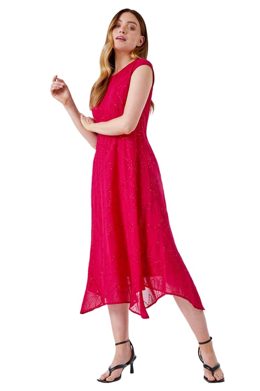Roman hanky sale hem dress