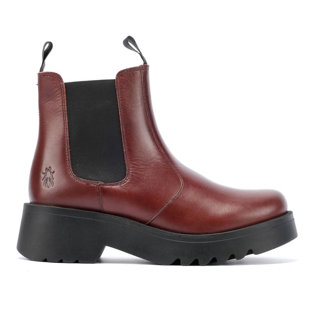 Chelsea boot with premium leather upper, padded footbed for comfort and a chunky rubber sole for durable traction and modern style.