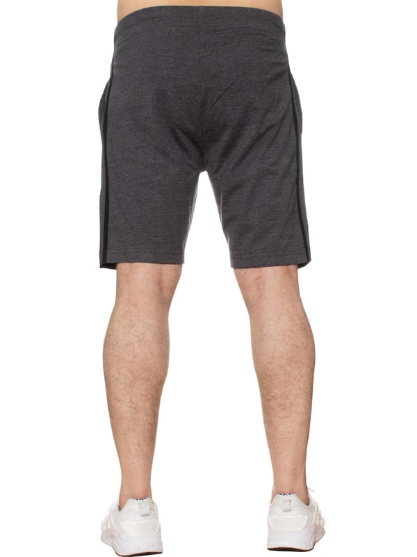 Enzo Mens Relaxed Comfortable Loungewear Shorts. Adjustable Drawstring and Elastic Waistband. 2 Side Pocket Design with Contrasting Stripes to Side. Branded Stitching.