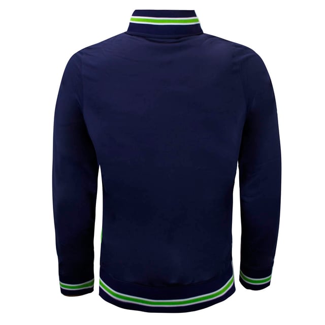 Fanatics Mens Seattle Seahawks Bomber Jacket Zip Up Track Top 1576MNVY5LWSEA
